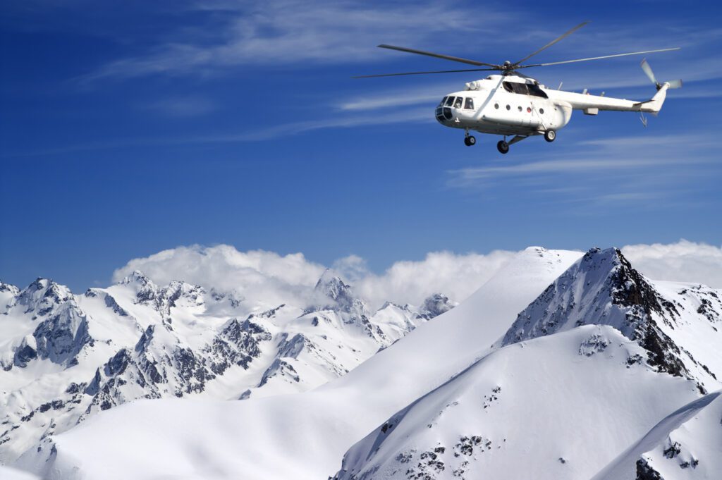 heli-skiing destination